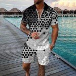 Men's Two-Piece Summer Tracksuit Set