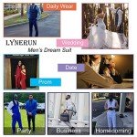 Men's Slim Fit Champagne Suit Set - Tuxedo