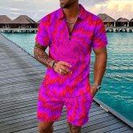 Men's Yellow Tracksuit & Gray Hoodie Set