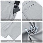 Men's Lightweight Stretch Golf Pants with Pockets
