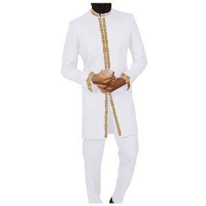 Men's White Linen Suit for Beach Weddings