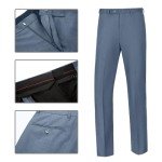 Men’s Slim Fit 2-Piece Denim Blue Suit Set