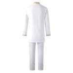 Men's White Linen Suit for Beach Weddings
