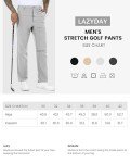 Lightweight Stretch Quick Dry Golf Pants for Men