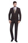 P&L Men’s Classic Fit Black Suit Set
