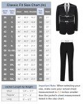 Charcoal Classic Fit Men's 2-Piece Suit Set