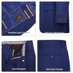 Cobalt Blue Men's Classic Fit Suit Set
