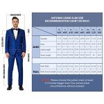 Red Slim Fit 3-Piece Suit Set for Men