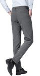Slim Fit Stretch Dress Pants for Men - Grey 32W x 28L