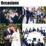 Royal Blue Slim Fit Men's Suit Set