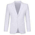 Fesenbo Men's Slim Fit 2-Piece Suit Set