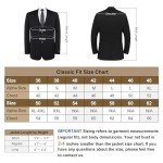 Men's 2-Piece Classic Fit Suit Set - Grey