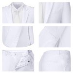 Fesenbo Men's Slim Fit 2-Piece Suit Set