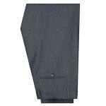 Men's Slim Fit 2-Piece Dark Gray Suit Set