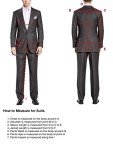 Gold Two-Piece Men's Dress Suit with Flat Collar