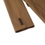Slim Fit 2-Piece Men's Suit in Dark Coffee