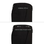 Men's Slim Fit 2-Piece Black Suit Set