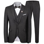 MAGE MALE Slim Fit 3-Piece Men's Suit Set