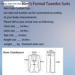 Men's Slim Fit 3-Piece White Tux Suit Set