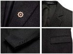 MAGE MALE Slim Fit 3-Piece Men's Suit Set