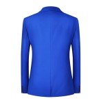 Royal Blue 3-Piece Men's Dress Suit Set