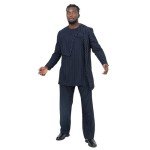 Men's Traditional Dashiki Blazer and Pants Set