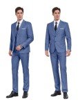 Men's 3-Piece Suit Set for Weddings and Proms