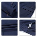 Men's Navy 3-Piece Classic Dress Suit