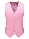 Light Pink Men’s Slim Fit Tuxedo 3-Piece Suit