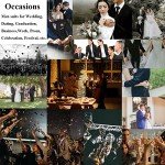 Navy Blue Slim Fit 3-Piece Men's Suit