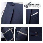 Men's Navy 3-Piece Classic Dress Suit