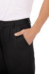 Chef Works Men's Classic Black Dress Pants, 48W