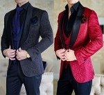 Beige Slim Fit 3-Piece Men’s Suit Set