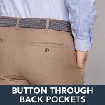 Arrow 1851 Men's Straight Fit Twill Dress Pants