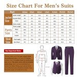 Girspt Slim Fit 3-Piece Men's Tuxedo Suit