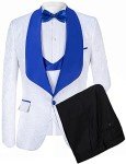 Gwenhwyfar Men’s Slim Fit 3-Piece Suit Set