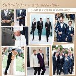 Girspt Slim Fit 3-Piece Men's Tuxedo Suit