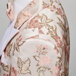 Slim Fit 3-Piece Floral Tuxedo Suit Set - Pink