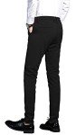 Men's Slim Fit Stretch Dress Pants – Black