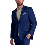 Haggar Big & Tall Classic Fit Suit Jacket - Blue