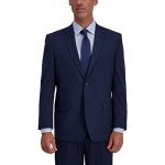 J.M. Haggar Men’s Stretch Navy Suit Jacket