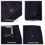 Men's Navy 2-Piece Classic Fit Suit Set