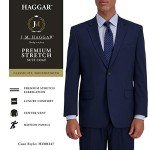 J.M. Haggar Men’s Stretch Navy Suit Jacket