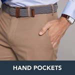 Arrow 1851 Men's Straight Fit Twill Dress Pants