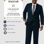 Haggar Men's Big & Tall Stretch Suit Separates