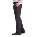 J.M. Haggar Men's Classic Straight Fit Pants - Dark Grey
