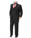 GATMSTZ Big & Tall Classic Fit Men's Suit Set
