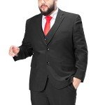 GATMSTZ Big & Tall Classic Fit Men's Suit Set
