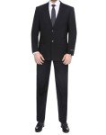Teemlanny Men's Classic Fit Suit Set - Black