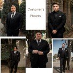 GATMSTZ Big & Tall Classic Fit Men's Suit Set